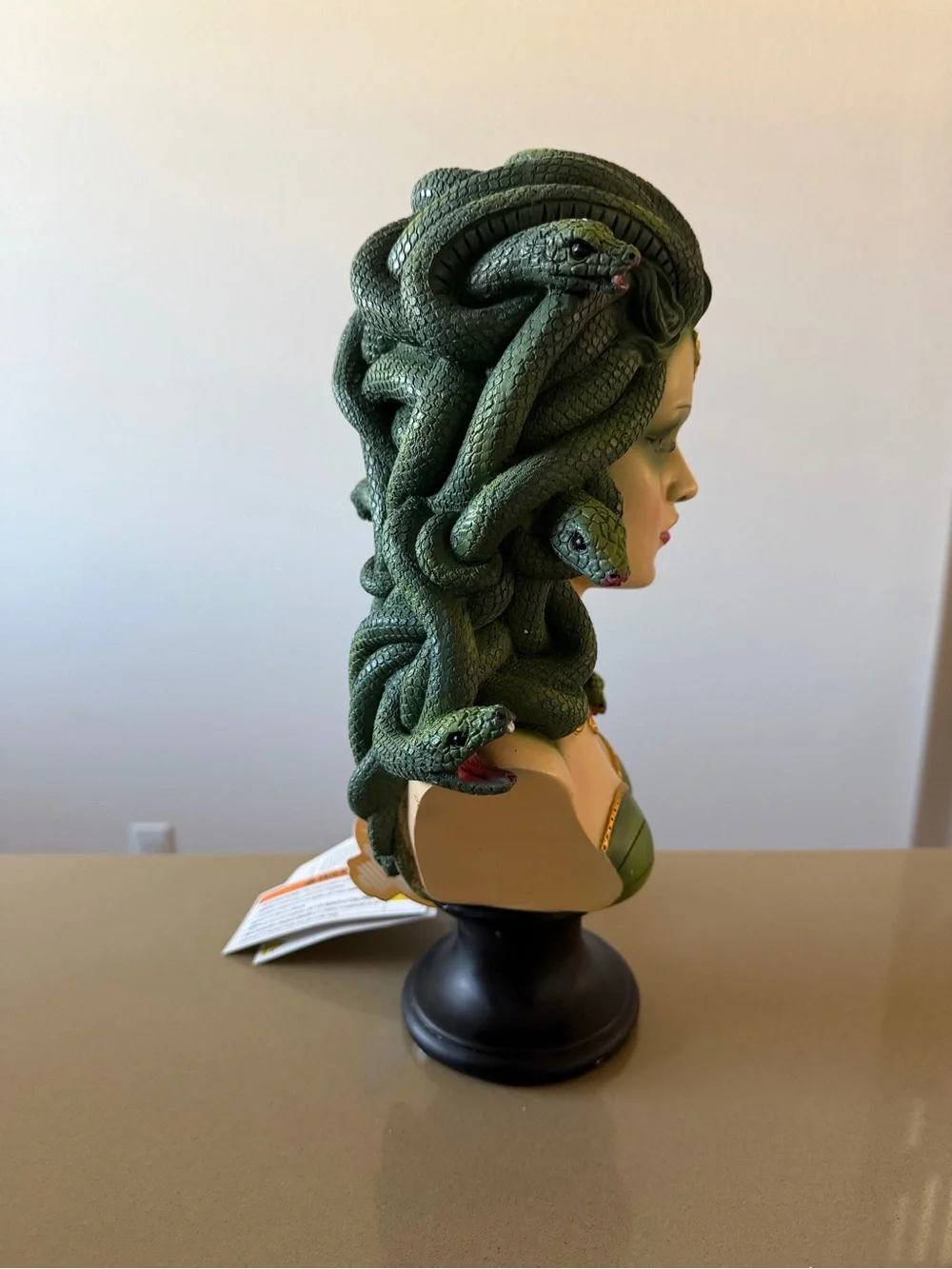 Halloween Medusa Bust Decorative Head